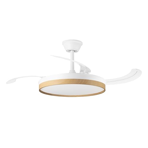 VENTILADOR DE TECHO ORBEGOZO MADERA 105 CP 160105